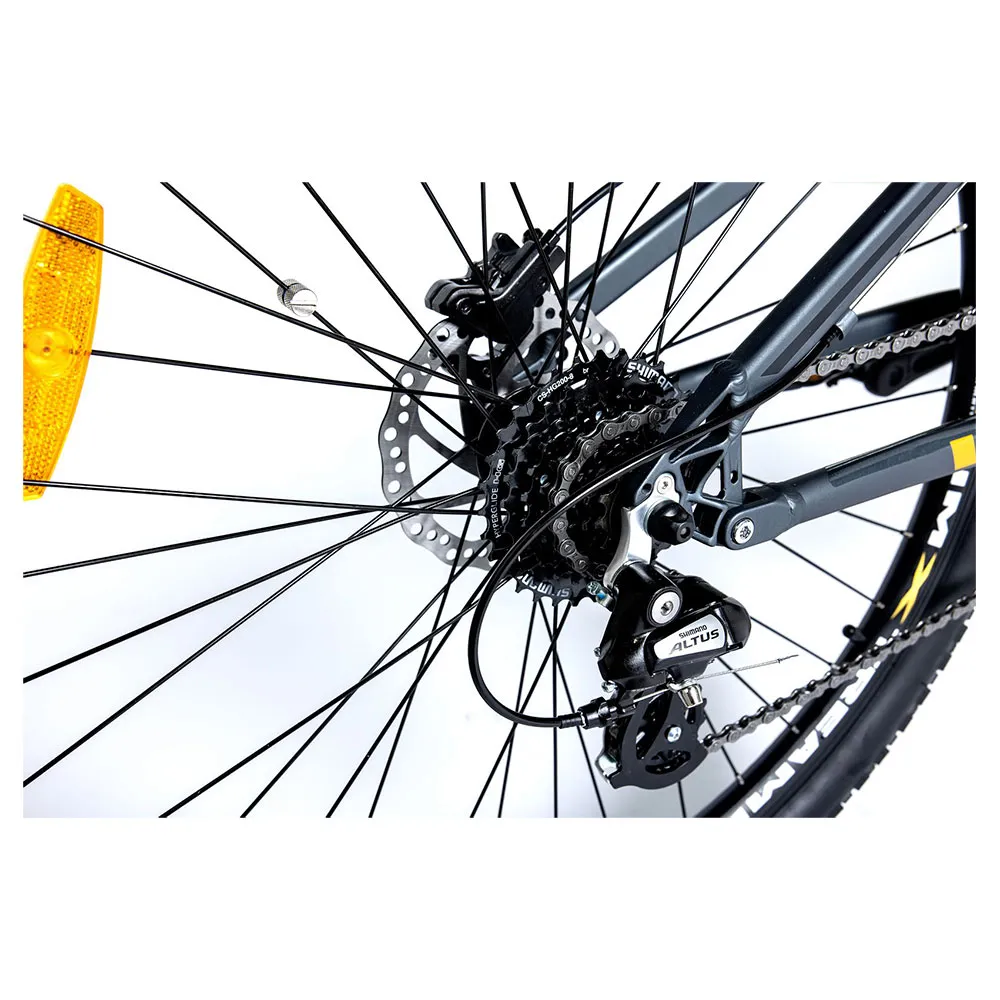 Momabikes E-mtb 27.5´´ Pro Central Motor Altus Rd-m310 2023 Elektrische Mountainbike, Black / grey, L/XL, 624Wh Momabikes E-mtb 27.5´´ Pro Central Motor Altus Rd-m310 2023 Elektrische Mountainbike, Black / grey, L/XL, 624Wh