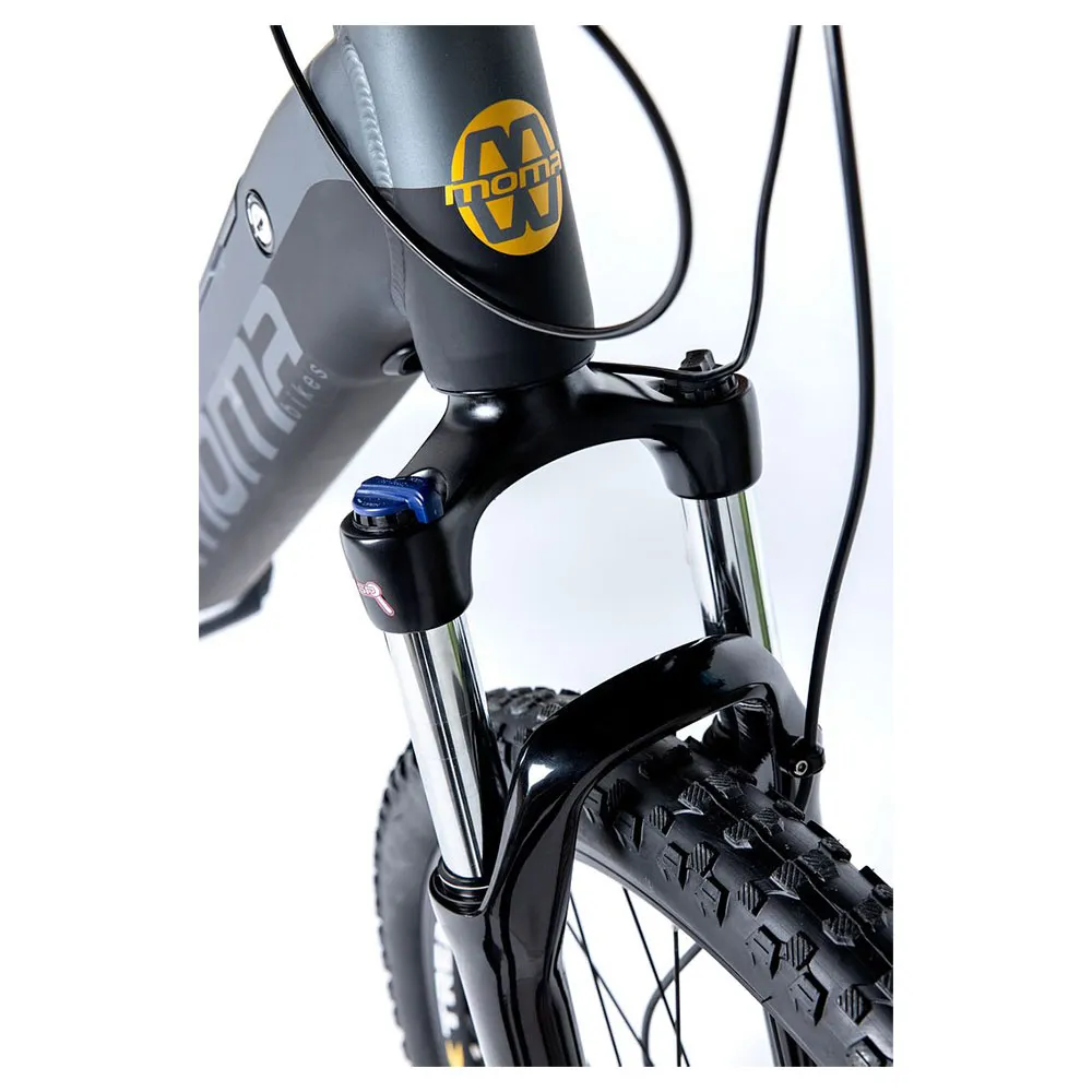 Momabikes E-mtb 27.5´´ Pro Central Motor Altus Rd-m310 2023 Elektrische Mountainbike, Black / grey, L/XL, 624Wh Momabikes E-mtb 27.5´´ Pro Central Motor Altus Rd-m310 2023 Elektrische Mountainbike, Black / grey, L/XL, 624Wh