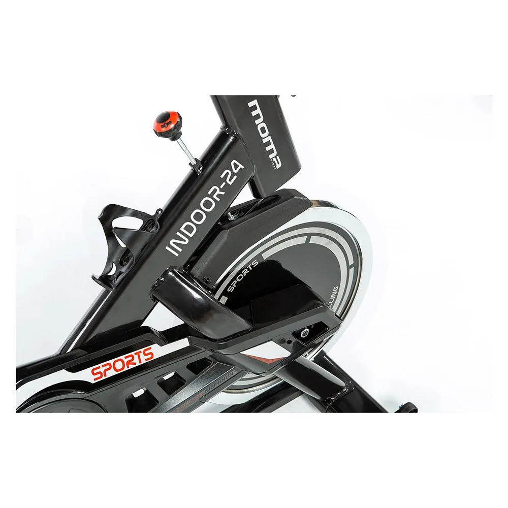 Momabikes Indoor 24 Indoor-fahrrad, Black, One Size Momabikes Indoor 24 Indoor-fahrrad, Black, One Size