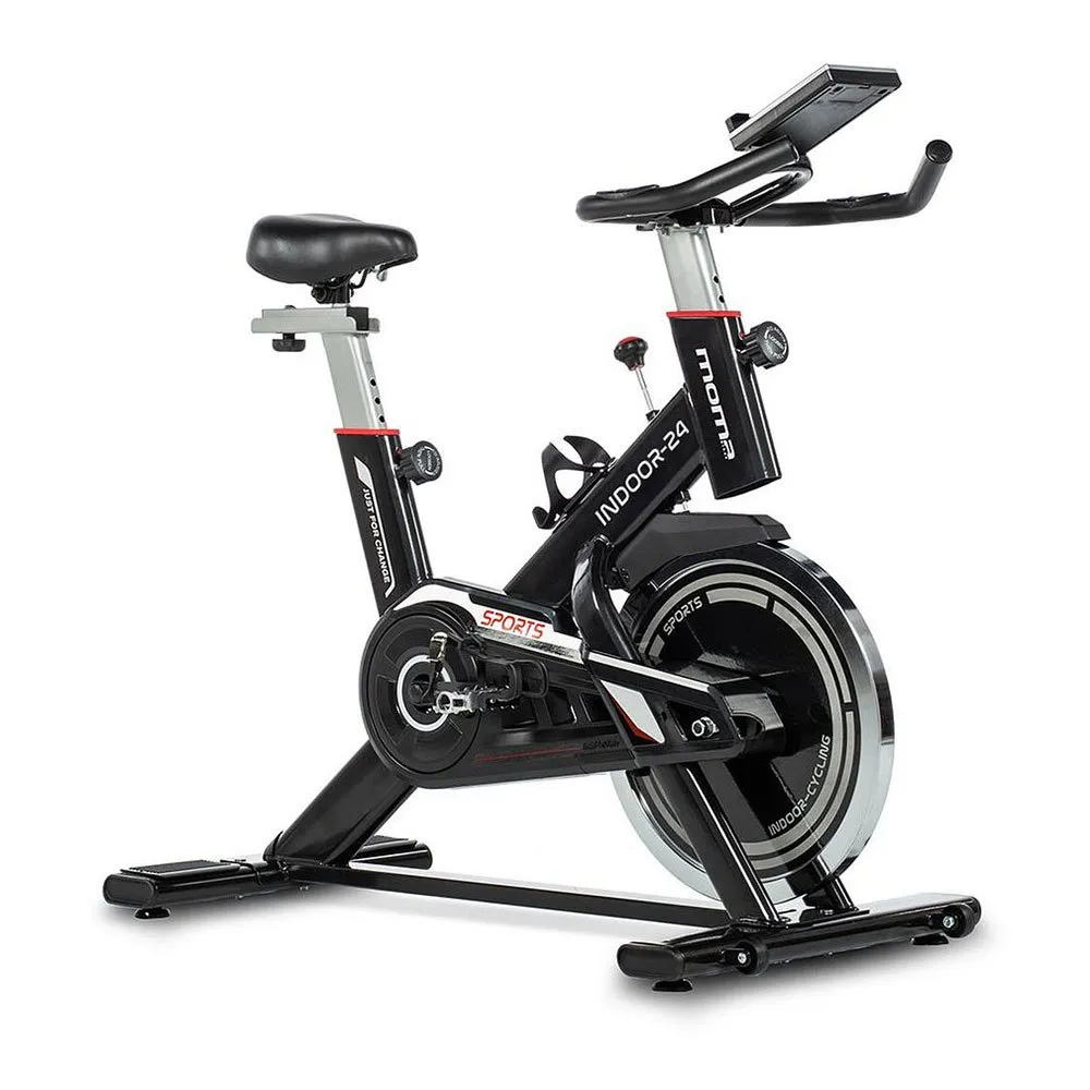 Momabikes Indoor 24 Indoor-fahrrad, Black, One Size Momabikes Indoor 24 Indoor-fahrrad, Black, One Size