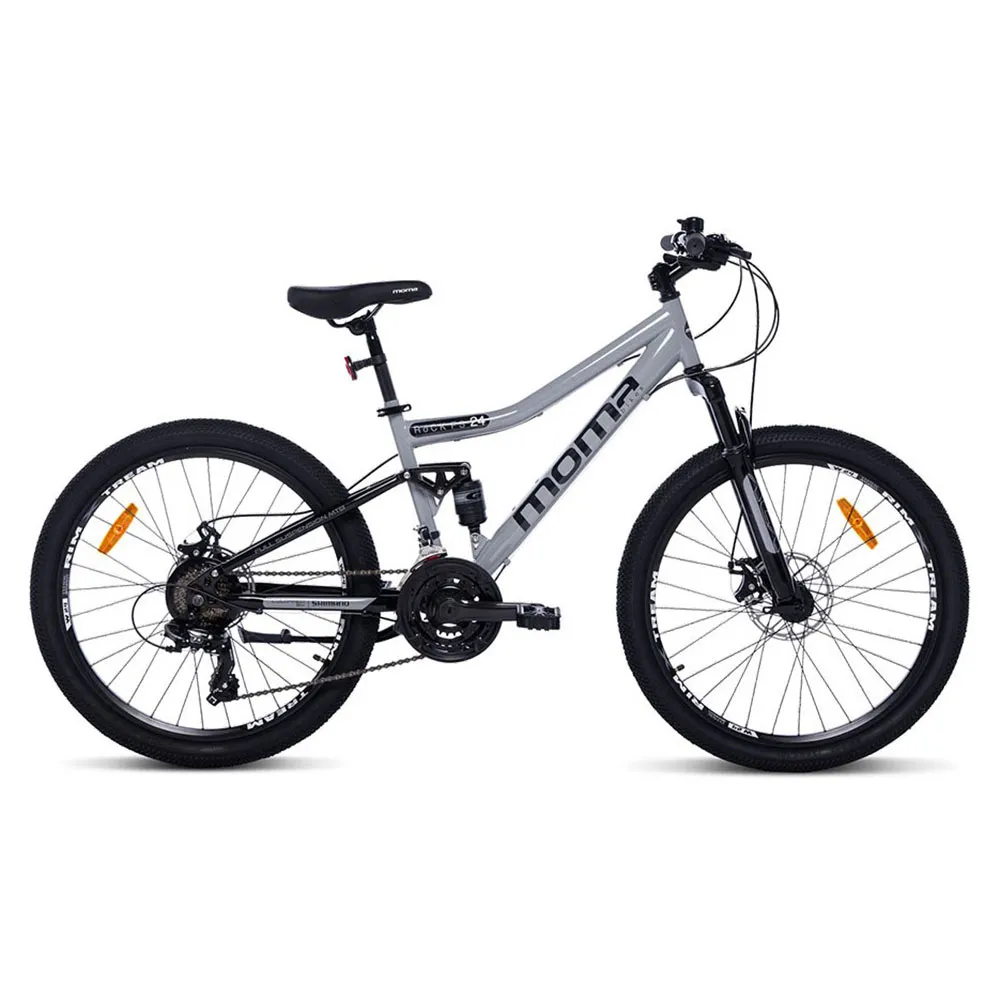 Momabikes Rock Fs 24´´ Ty-300 2025 Mountainbike, Grey, One Size