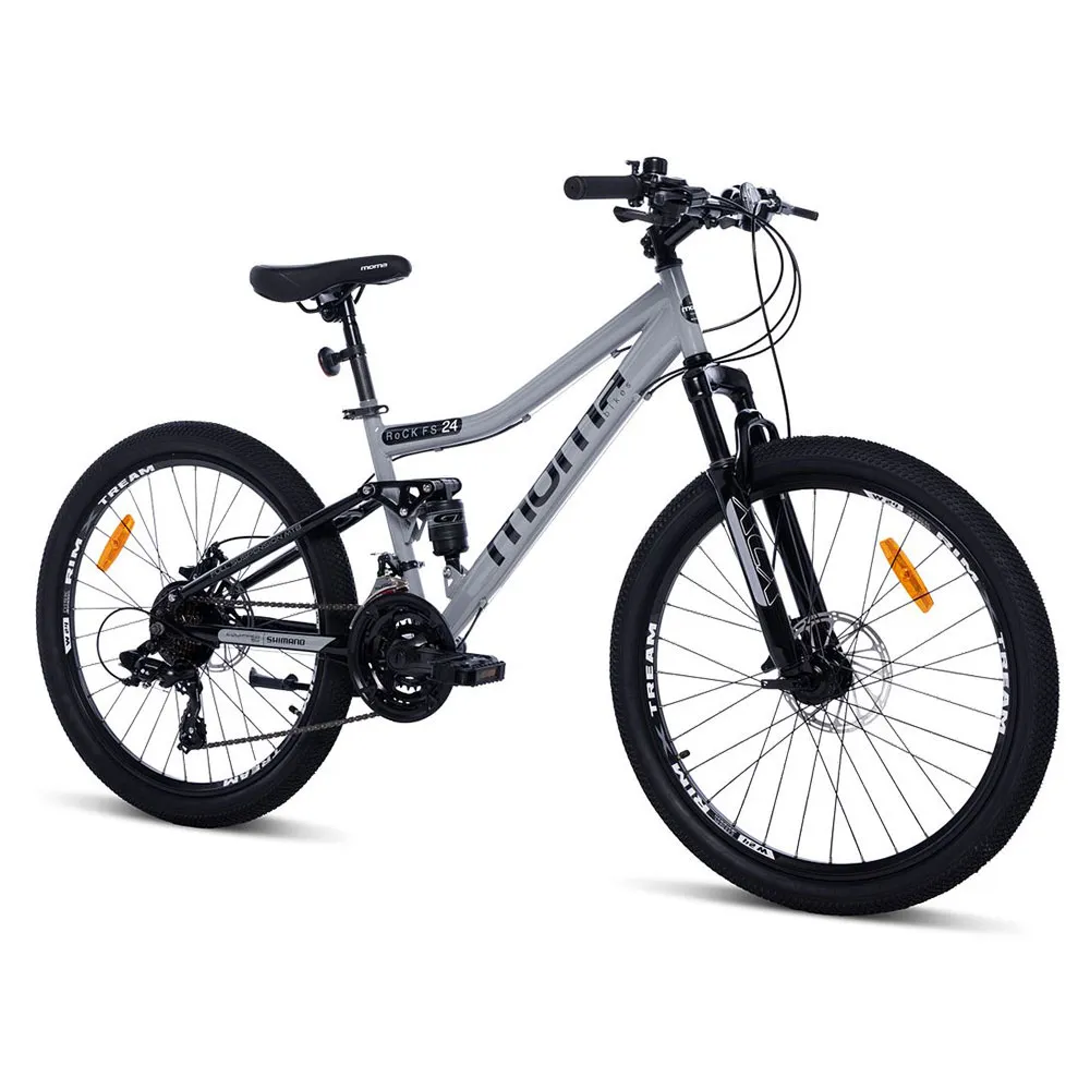Momabikes Rock Fs 24´´ Ty-300 2025 Mountainbike, Grey, One Size