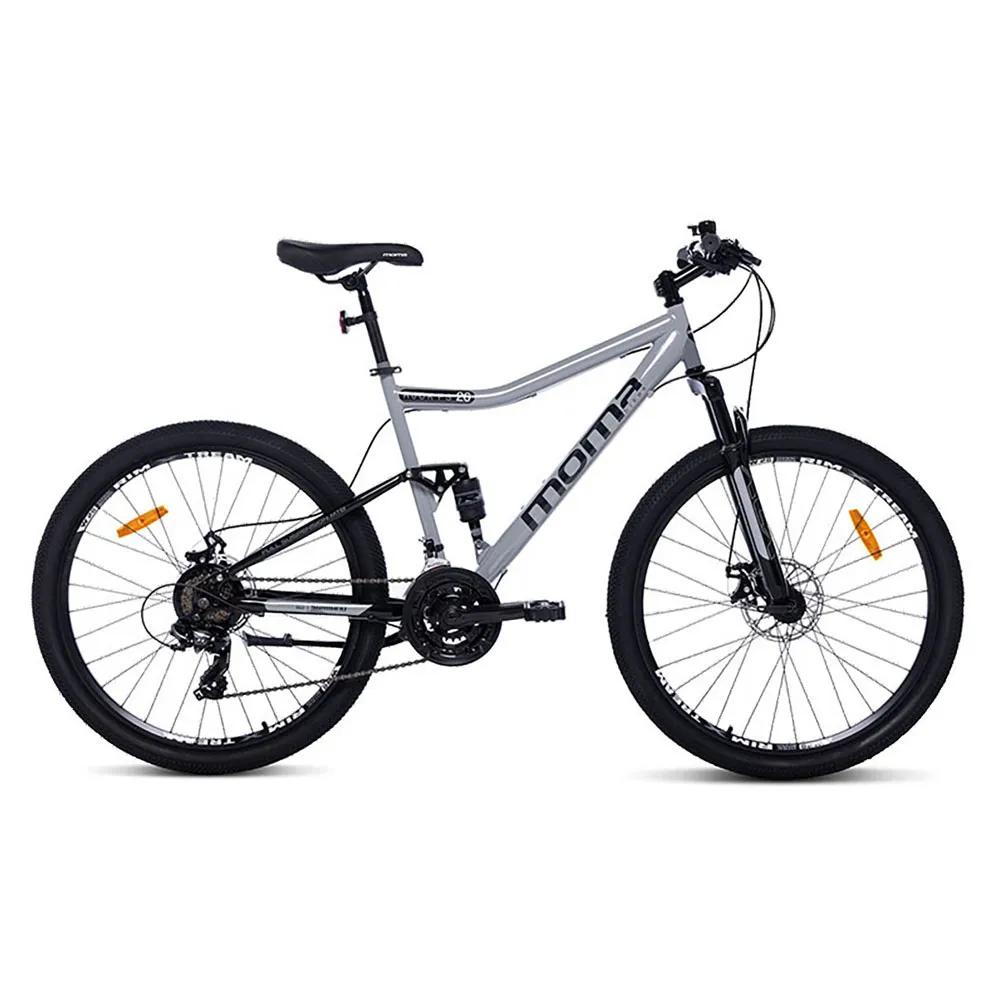 Momabikes Rock Fs 26´´ Ty-300 2025 Mountainbike, Grey, One Size