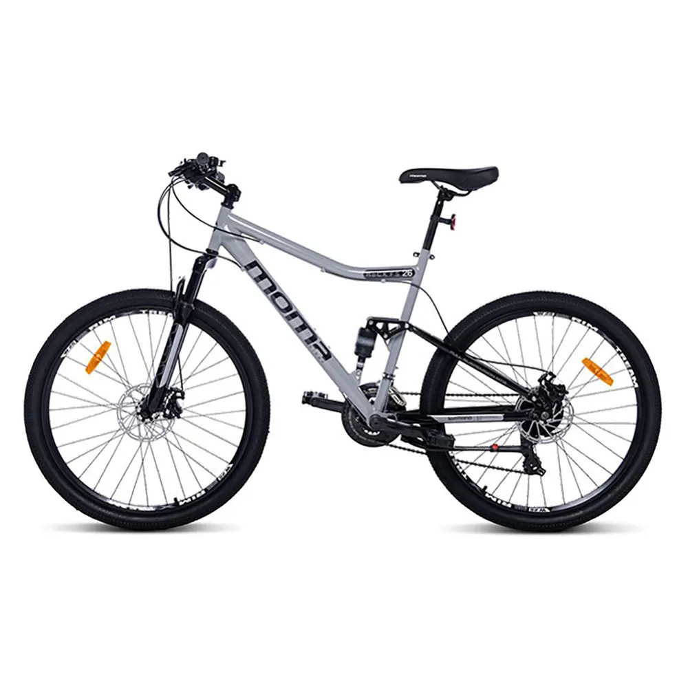 Momabikes Rock Fs 26´´ Ty-300 2025 Mountainbike, Grey, One Size