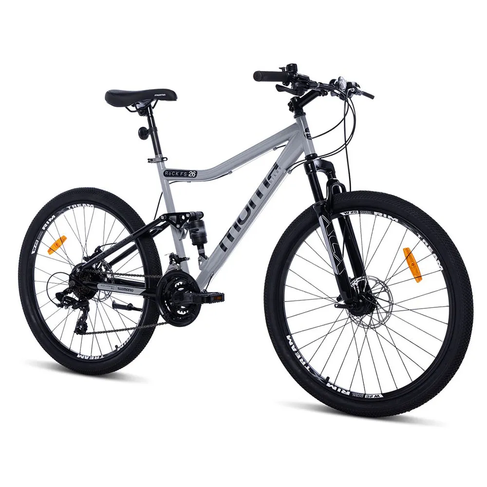 Momabikes Rock Fs 26´´ Ty-300 2025 Mountainbike, Grey, One Size