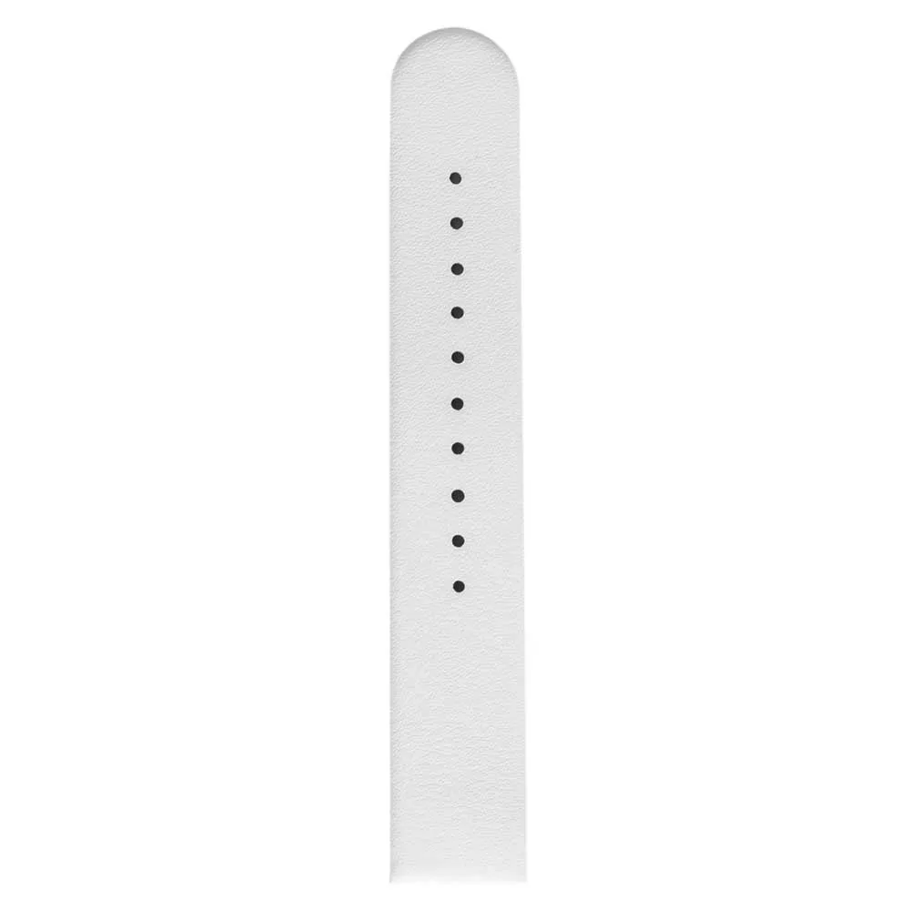 Mondaine Genuine Leather Gurt, White Mondaine Genuine Leather Gurt, White