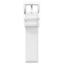 Mondaine Genuine Leather Gurt, White