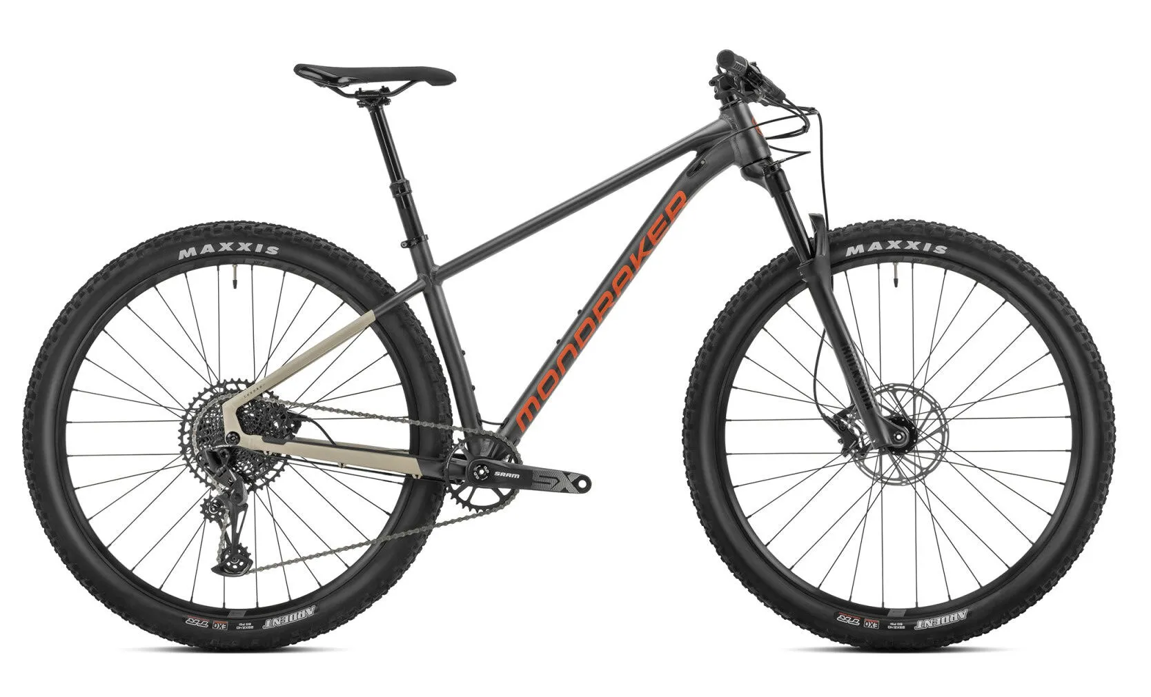 Mondraker CHRONO DC graphite/grau/orange 29" Diamant, Hersteller-graphite/grau/orange, XL