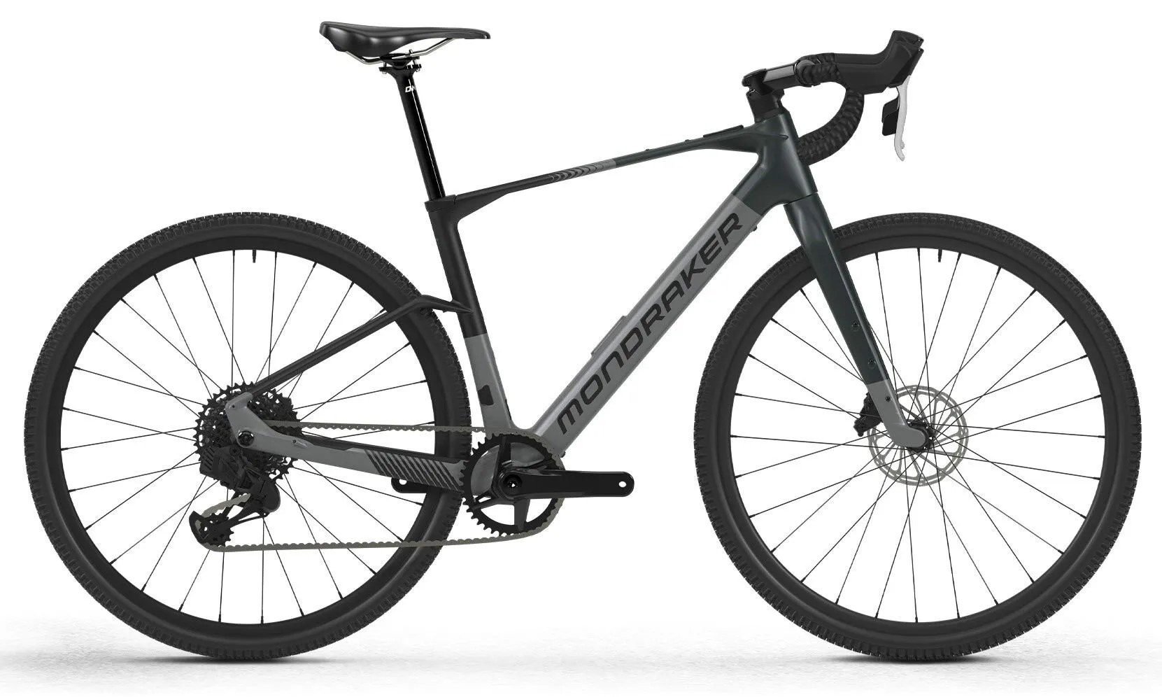 Mondraker DUSTY Grey/Obsidian 28" 350 Wh Diamant