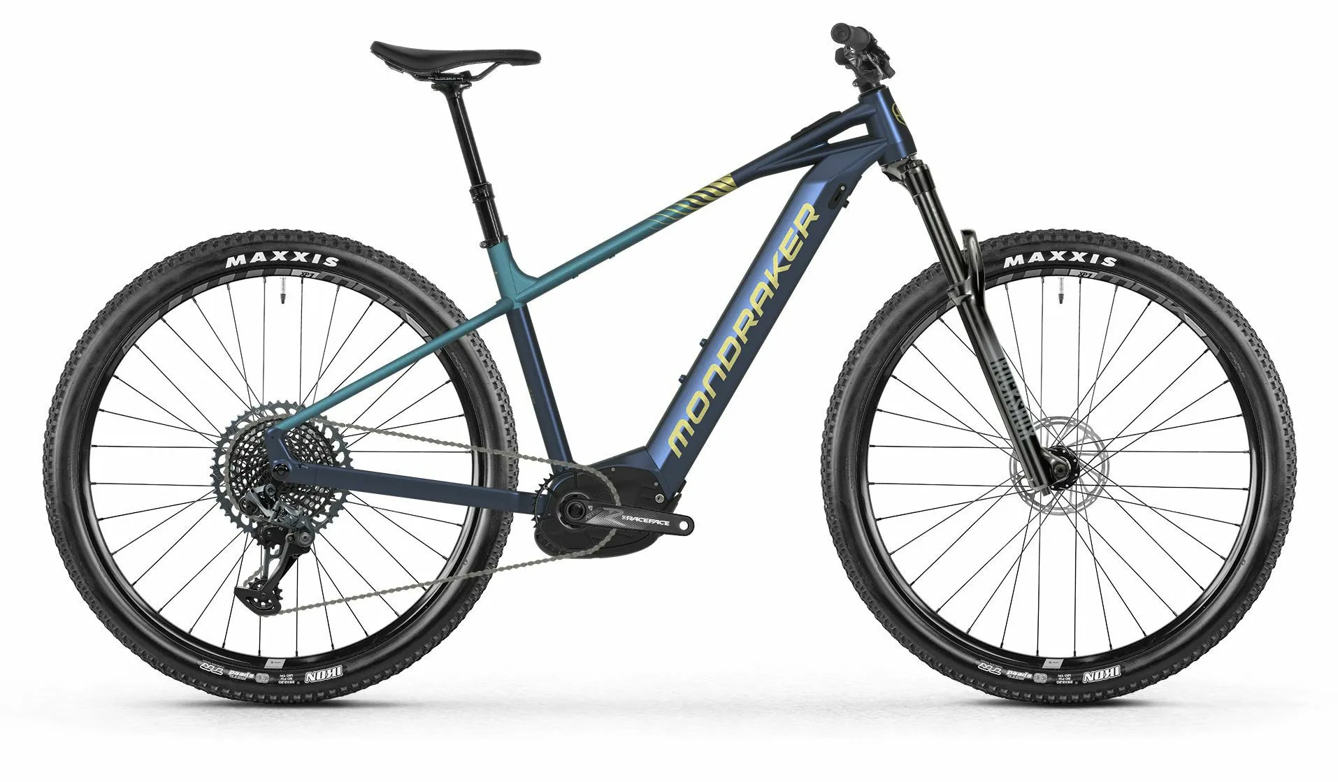 Mondraker PRIME R Blue/Yellow/Green 29" 750 Wh Diamant Mondraker PRIME R Blue/Yellow/Green 29" 750 Wh Diamant