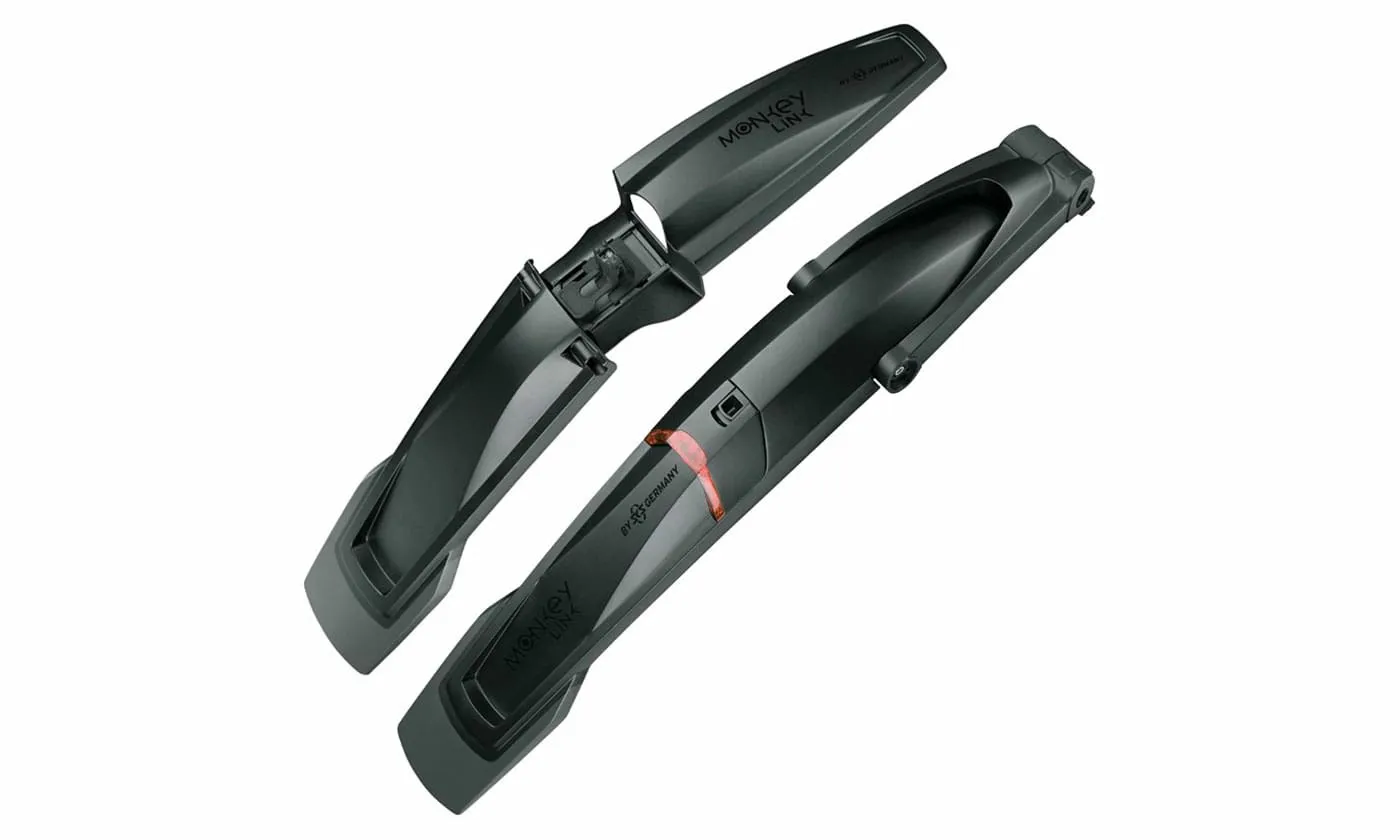 MonkeyLink Fender Schutzblech-Set MTB Connect, Schwarz, 26 Zoll - 29 Zoll MonkeyLink Fender Schutzblech-Set MTB Connect, Schwarz, 26 Zoll - 29 Zoll