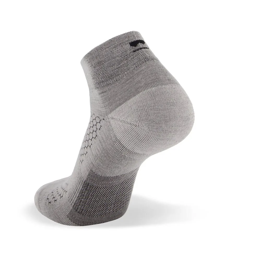 Mons Royale Atlas Merino Ankle Socken 3 Paare, Grey marl