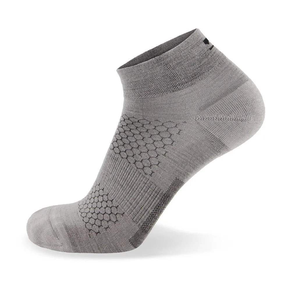 Mons Royale Atlas Merino Ankle Socken 3 Paare, Grey marl
