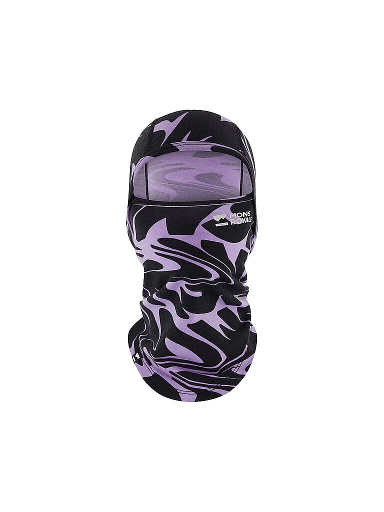 Mons Royale Balaclava/Sturmhaube Santa Rosa Merino Flex 200, Lila, L/XL Mons Royale Balaclava/Sturmhaube Santa Rosa Merino Flex 200, Lila, L/XL
