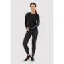 Mons Royale Bella Tech Langarm-t-shirt, Black, M