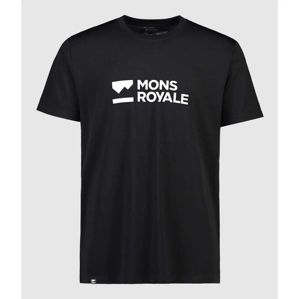 Mons Royale Icon Merino Air-con Kurzarm Enduro Trikot, Black / black, S Mons Royale Icon Merino Air-con Kurzarm Enduro Trikot, Black / black, S