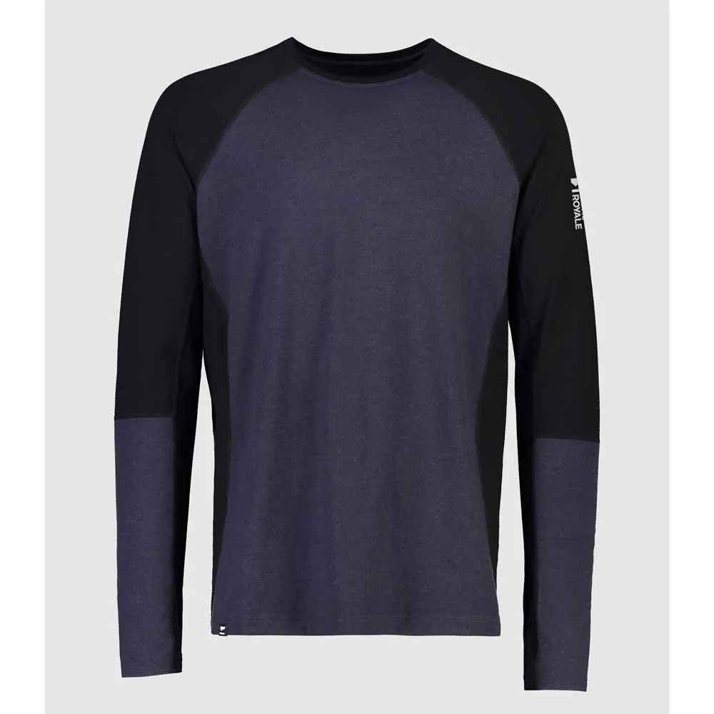 Mons Royale Olympus Langarm-t-shirt, Black / 9 iron Mons Royale Olympus Langarm-t-shirt, Black / 9 iron