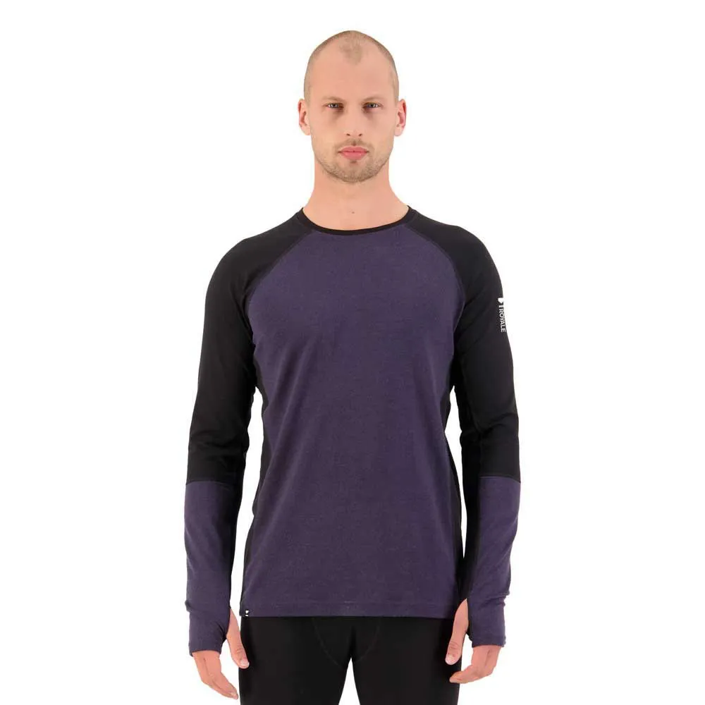 Mons Royale Olympus Langarm-t-shirt, Black / 9 iron Mons Royale Olympus Langarm-t-shirt, Black / 9 iron