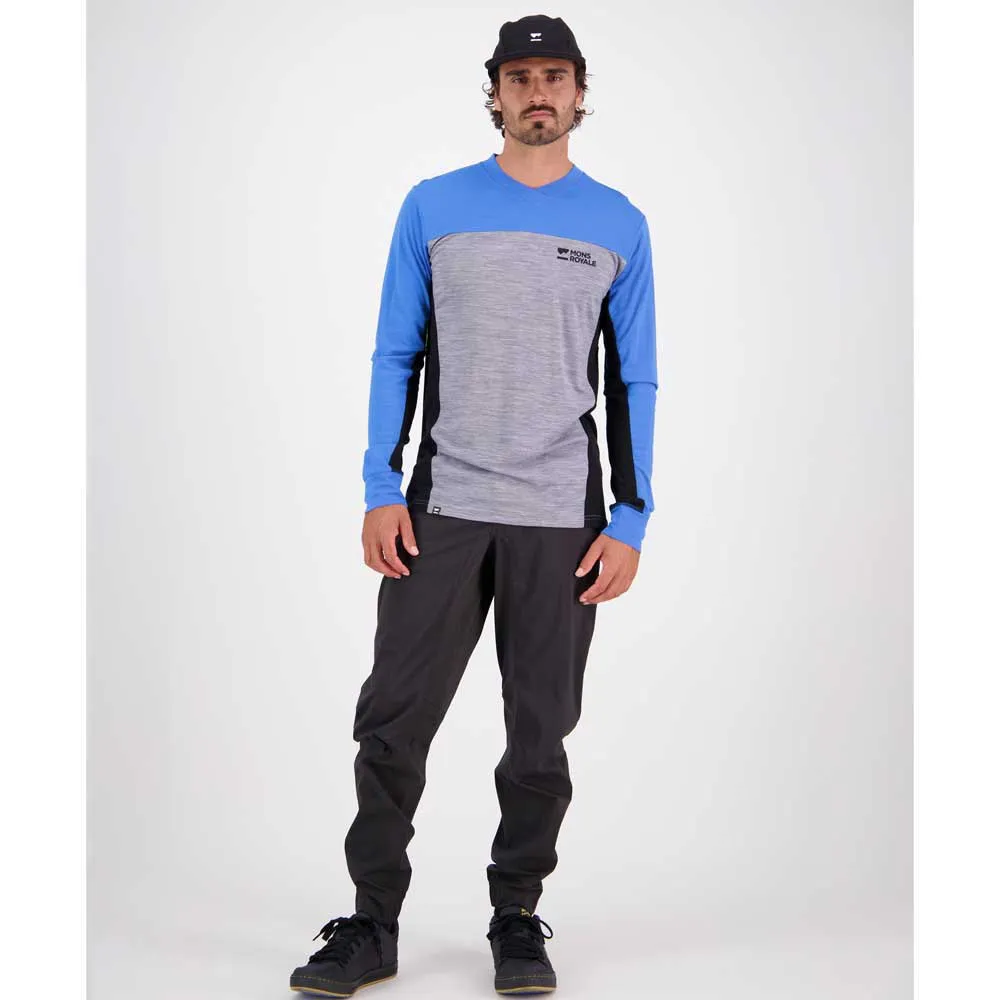 Mons Royale Redwood Merino Air-con S24 Langarm Enduro Trikot