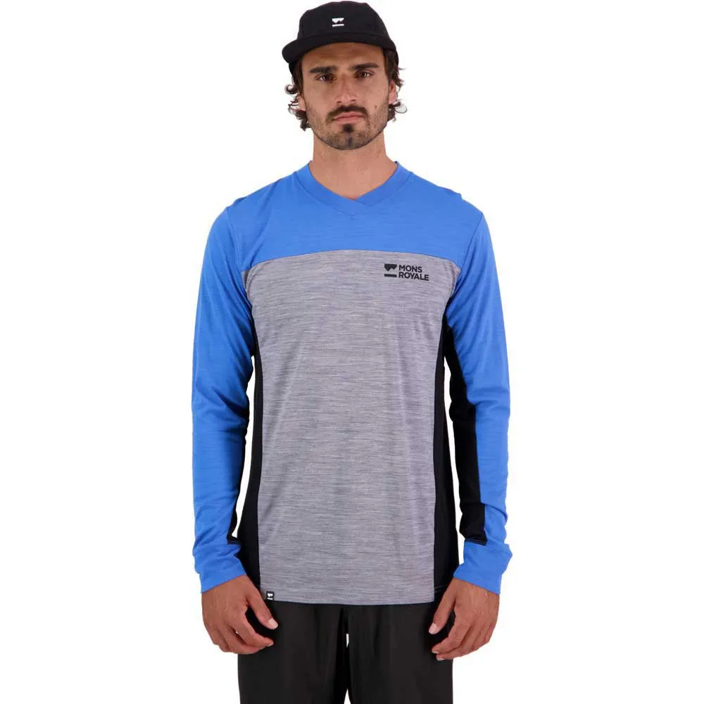 Mons Royale Redwood Merino Air-con S24 Langarm Enduro Trikot