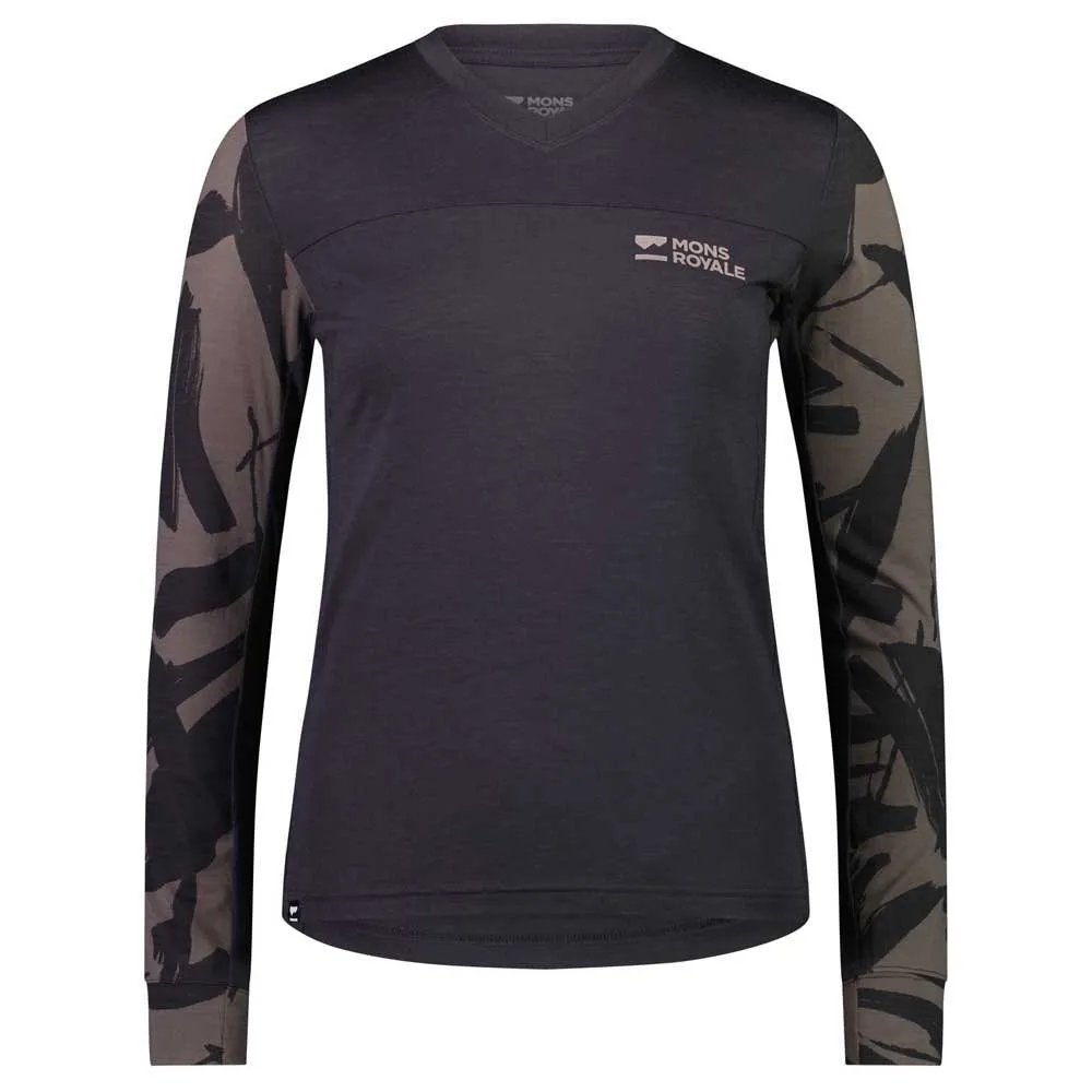Mons Royale Redwood Merino Air-con S24 Langarm Enduro Trikot Mons Royale Redwood Merino Air-con S24 Langarm Enduro Trikot