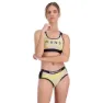 Mons Royale Sylvia Boyleg Slip, Limelight camo / black