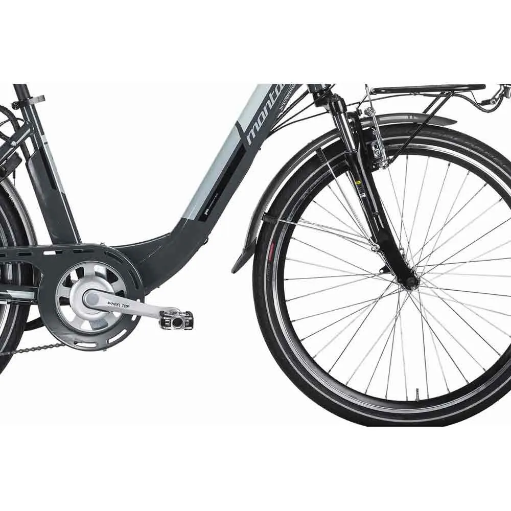 Montana Bikes E-ayda 650c Promovec Ty-300 2024 Elektrofahrrad, Grey, One Size, 396Wh Montana Bikes E-ayda 650c Promovec Ty-300 2024 Elektrofahrrad, Grey, One Size, 396Wh