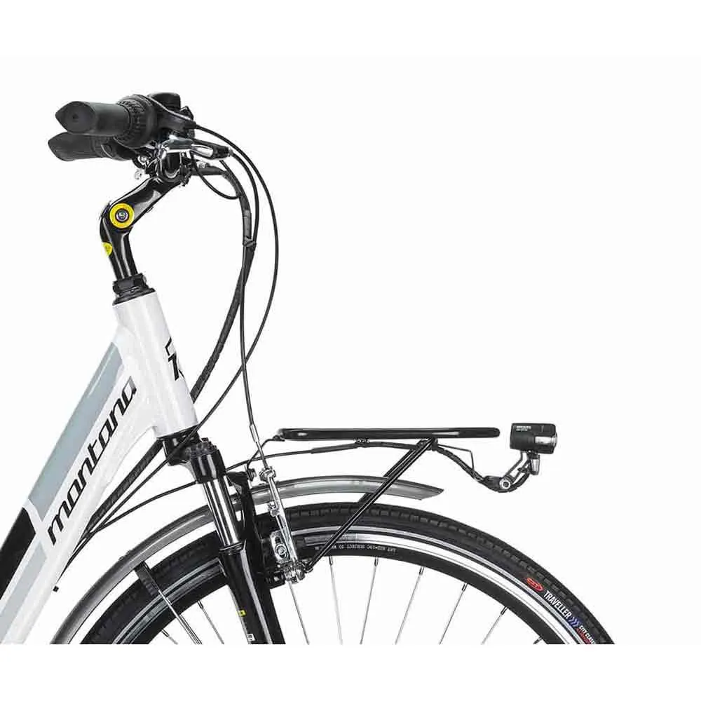 Montana Bikes E-ayda 700 Promovec Ty-300 2024 Elektrofahrrad, White, One Size, 396Wh Montana Bikes E-ayda 700 Promovec Ty-300 2024 Elektrofahrrad, White, One Size, 396Wh