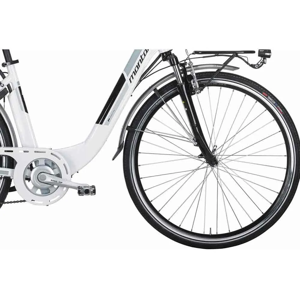 Montana Bikes E-ayda 700 Promovec Ty-300 2024 Elektrofahrrad, White, One Size, 396Wh Montana Bikes E-ayda 700 Promovec Ty-300 2024 Elektrofahrrad, White, One Size, 396Wh