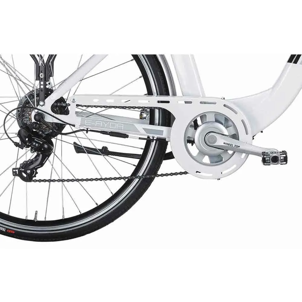 Montana Bikes E-ayda 700 Promovec Ty-300 2024 Elektrofahrrad, White, One Size, 396Wh Montana Bikes E-ayda 700 Promovec Ty-300 2024 Elektrofahrrad, White, One Size, 396Wh