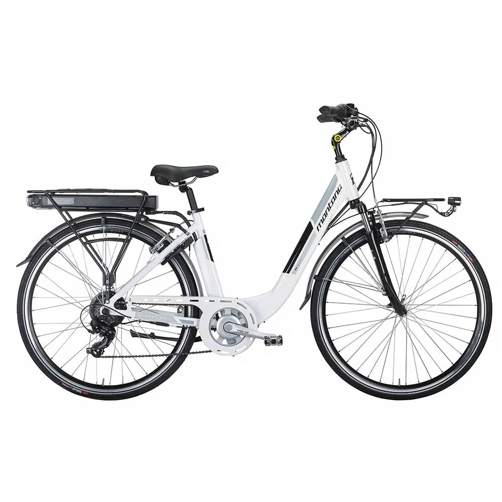 Montana Bikes E-ayda 700 Promovec Ty-300 2024 Elektrofahrrad, White, One Size, 396Wh Montana Bikes E-ayda 700 Promovec Ty-300 2024 Elektrofahrrad, White, One Size, 396Wh