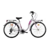 Montana Bikes Liberty Monotrave 650c Ty-21 2024 Fahrrad, White, One Size