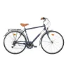 Montana Bikes Streetland Man 700 Ty-21 1x7s 2024 Fahrrad, Blue, One Size