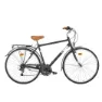 Montana Bikes Streetland Man 700 Ty-21 3x7s 2024 Fahrrad, Black, One Size