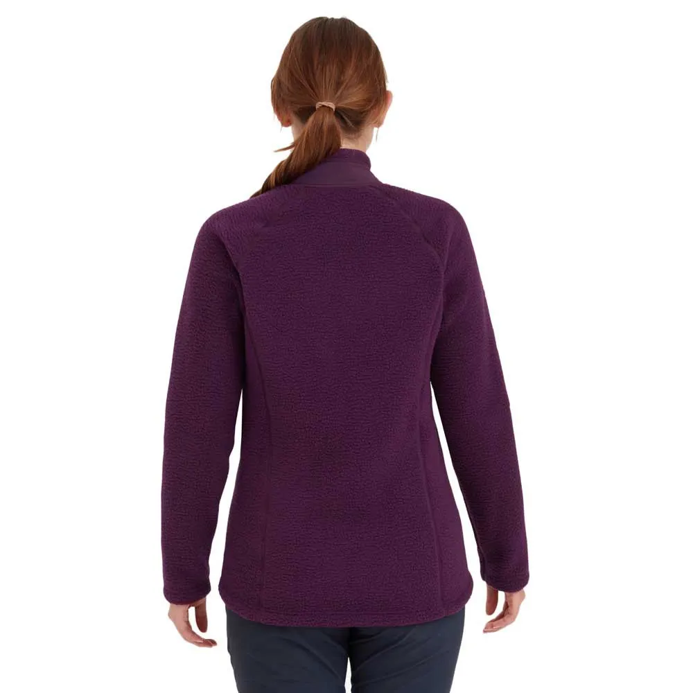 Montane Chonos Fleece Mit Durchgehendem Reißverschluss, Saskatoon berry Montane Chonos Fleece Mit Durchgehendem Reißverschluss, Saskatoon berry