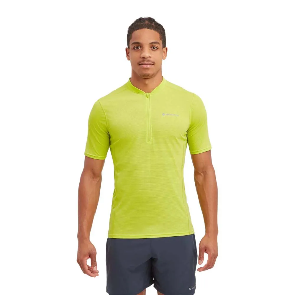 Montane Dart Nano Halbreißverschluss-kurzarm-t-shirt