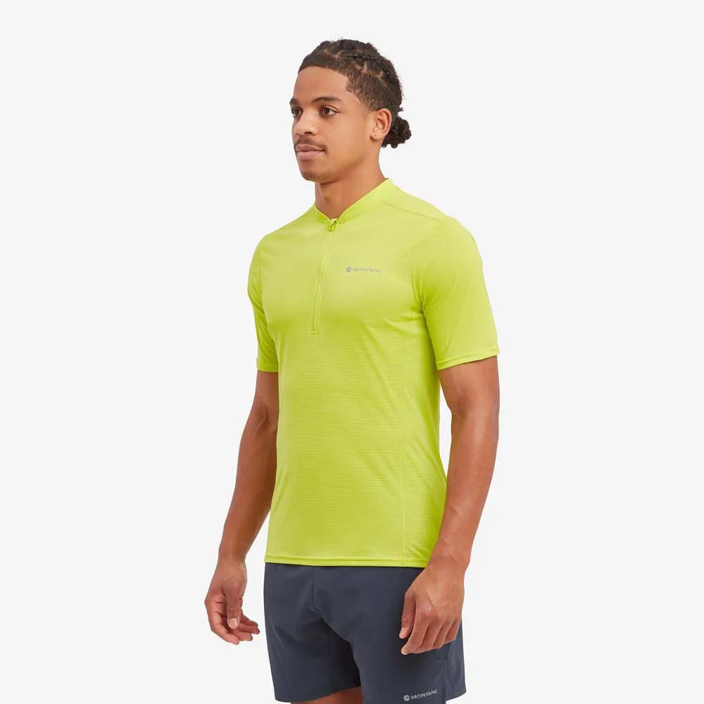 Montane Dart Nano Halbreißverschluss-kurzarm-t-shirt