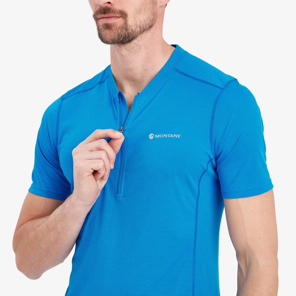 Montane Dart Nano Halbreißverschluss-kurzarm-t-shirt