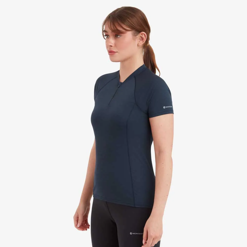 Montane Dart Nano Zip Kurzarm-t-shirt