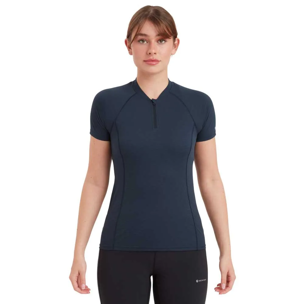 Montane Dart Nano Zip Kurzarm-t-shirt