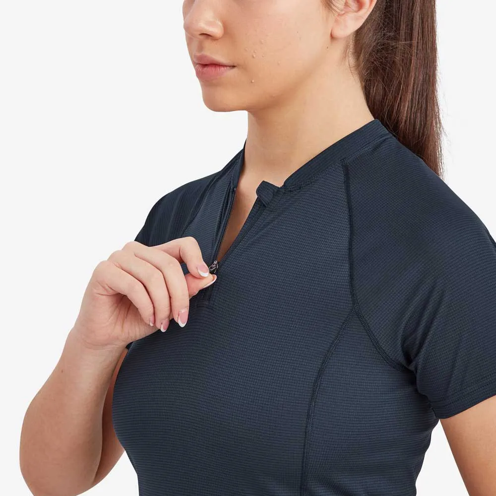Montane Dart Nano Zip Kurzarm-t-shirt