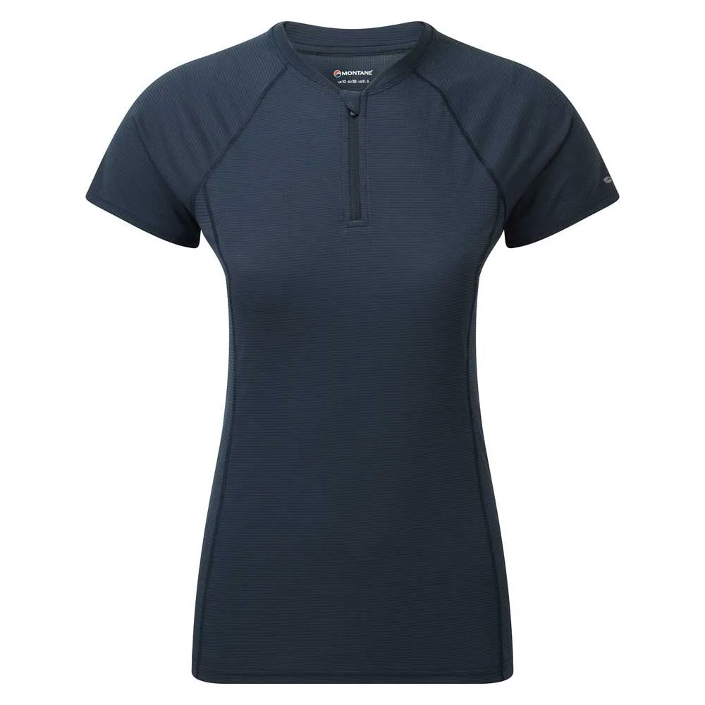 Montane Dart Nano Zip Kurzarm-t-shirt
