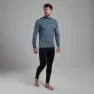 Montane Dart Xt Halbreißverschluss-langarm-t-shirt