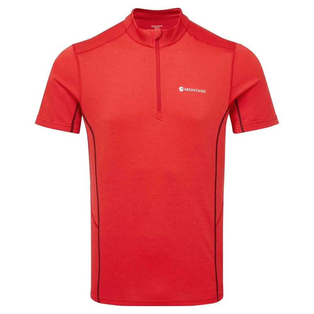 Montane Dart Zip Kurzarm-t-shirt