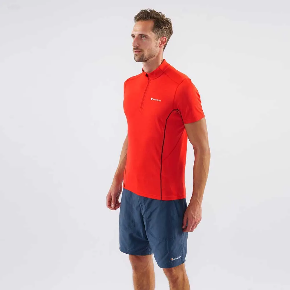Montane Dart Zip Kurzarm-t-shirt