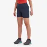 Montane F Tucana Lite Kurze Hose, Eclipse blue