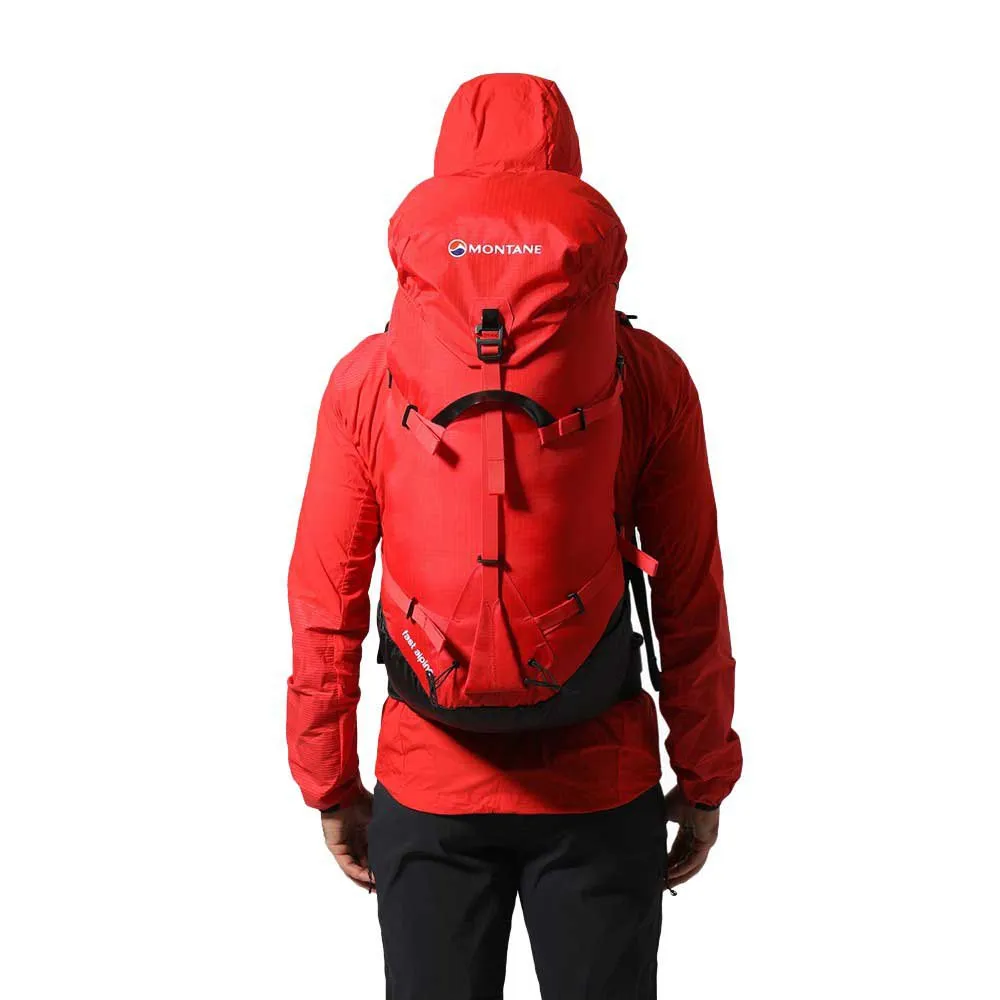 Montane Fast Alpine 40l Rucksack, Flag red Montane Fast Alpine 40l Rucksack, Flag red