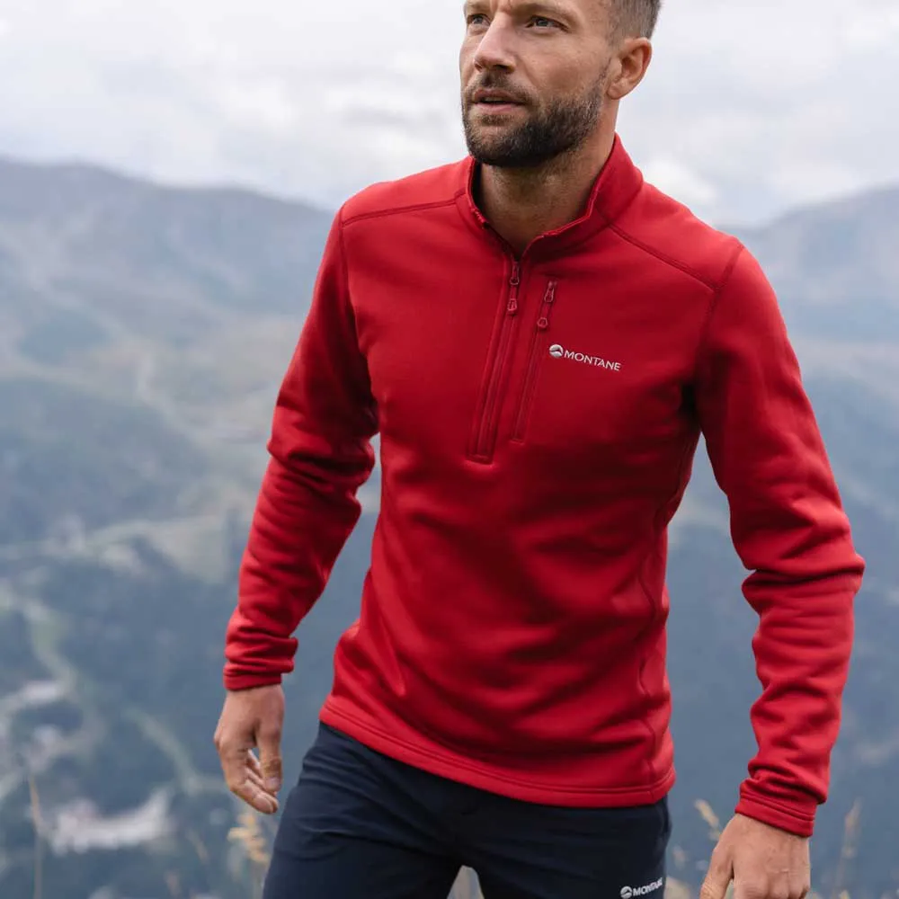 Montane Fury Fleece Mit Halbem Reißverschluss