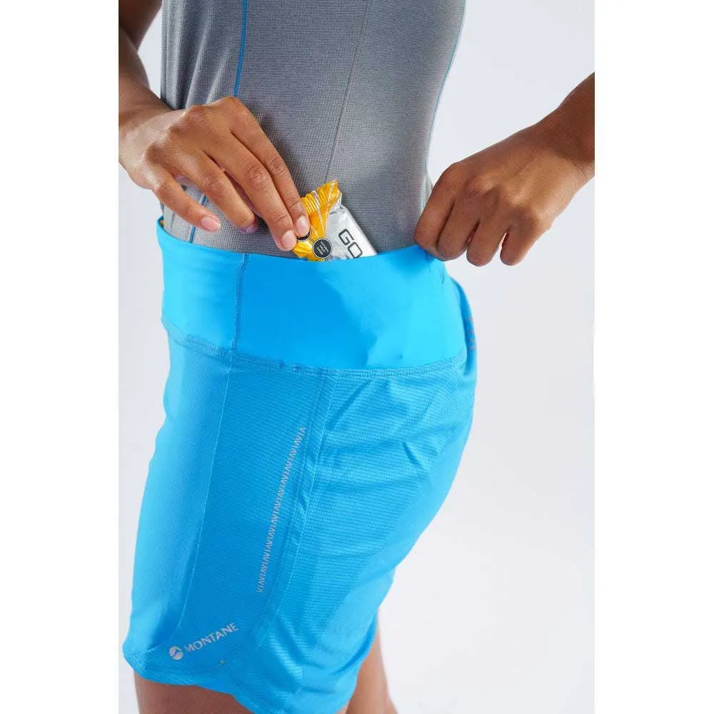 Montane Katla Twin Kurze Hose female, Cerulean blue