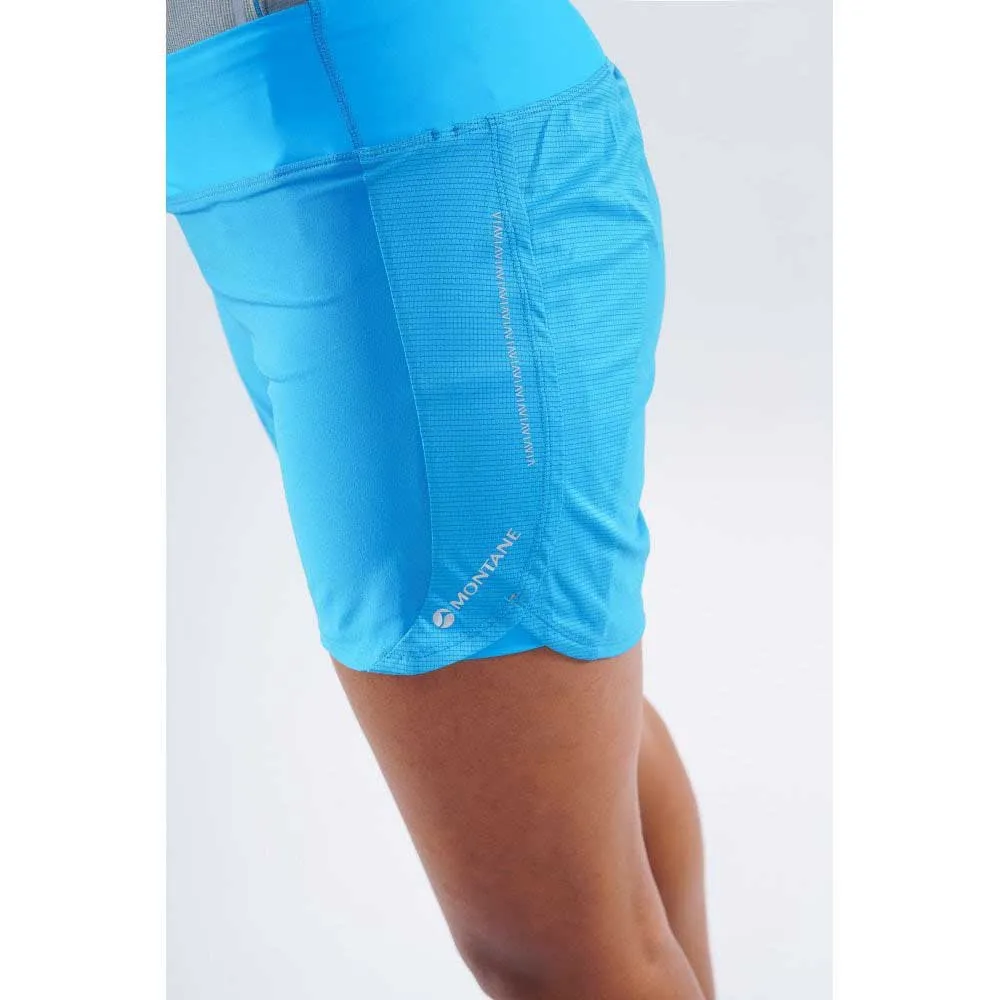 Montane Katla Twin Kurze Hose female, Cerulean blue